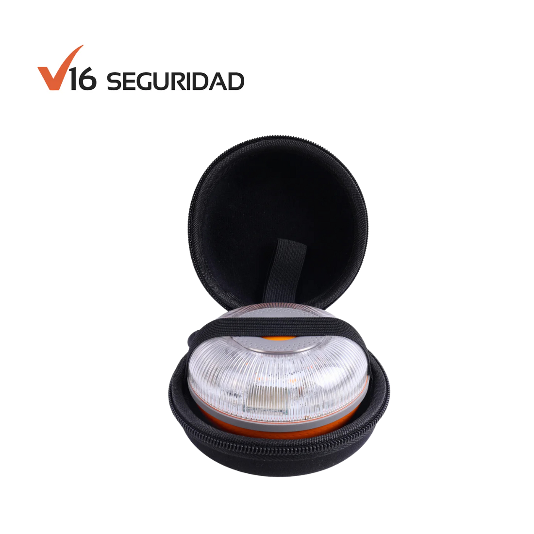 Funda Rígida Antigolpes para Baliza V16 – Negra V16 Seguridad