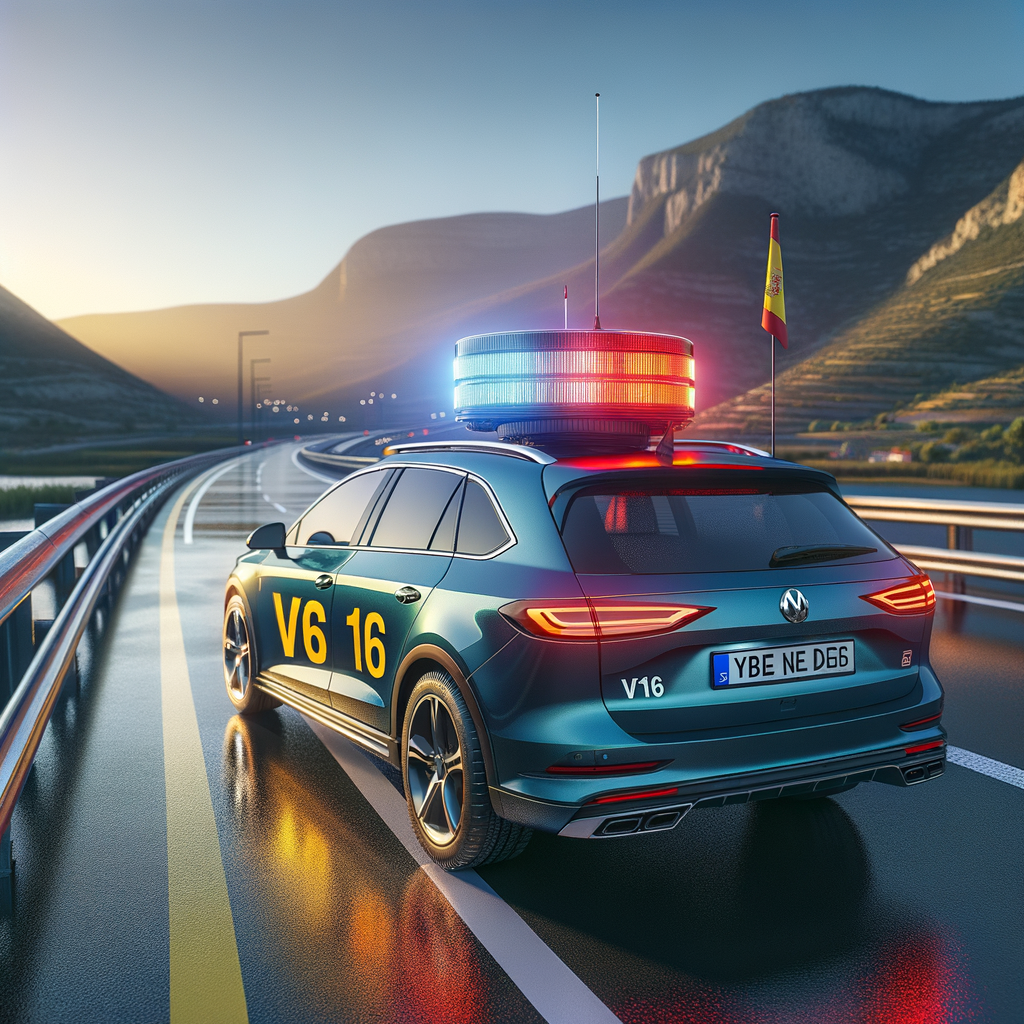 como instalar correctamente baliza v16 techo coche - V16 Seguridad