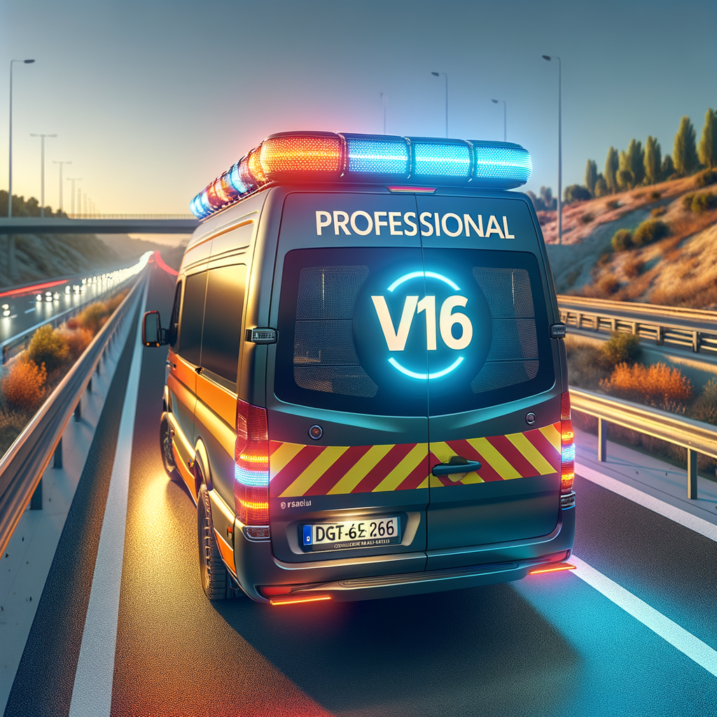 luces emergencia - V16 Seguridad