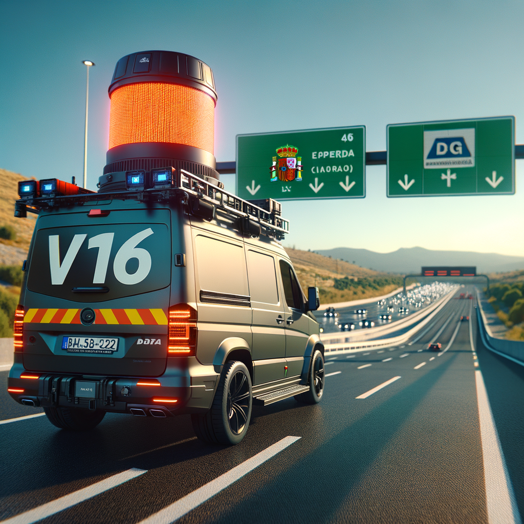 instalacion baliza emergencia coche - V16 Seguridad