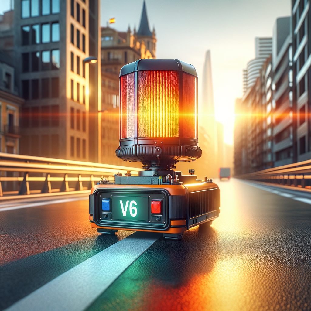 donde comprar luz emergencia coche homologada - V16 Seguridad