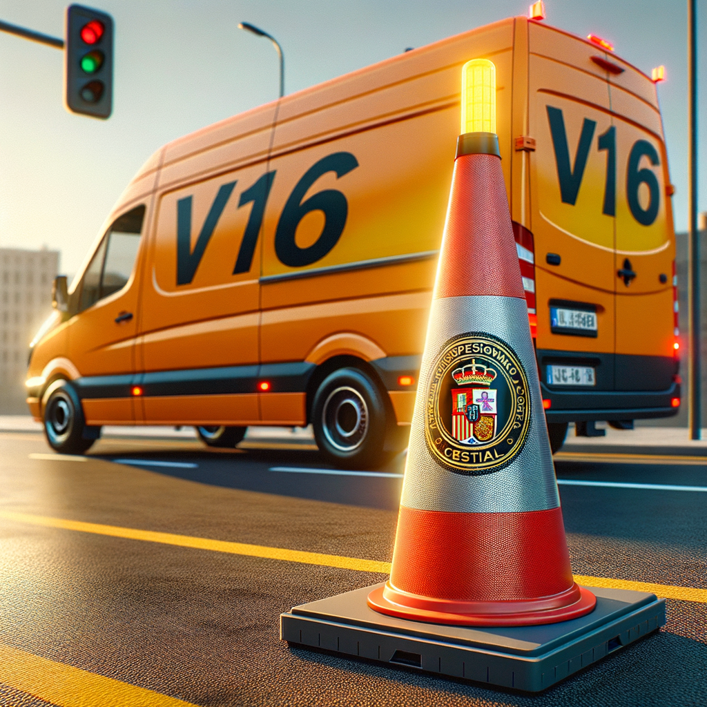 normativa dgt baliza luminosa - V16 Seguridad