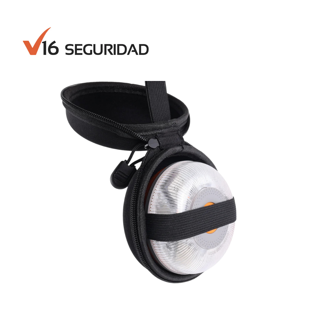 Funda Rígida Antigolpes para Baliza V16 – Negra V16 Seguridad