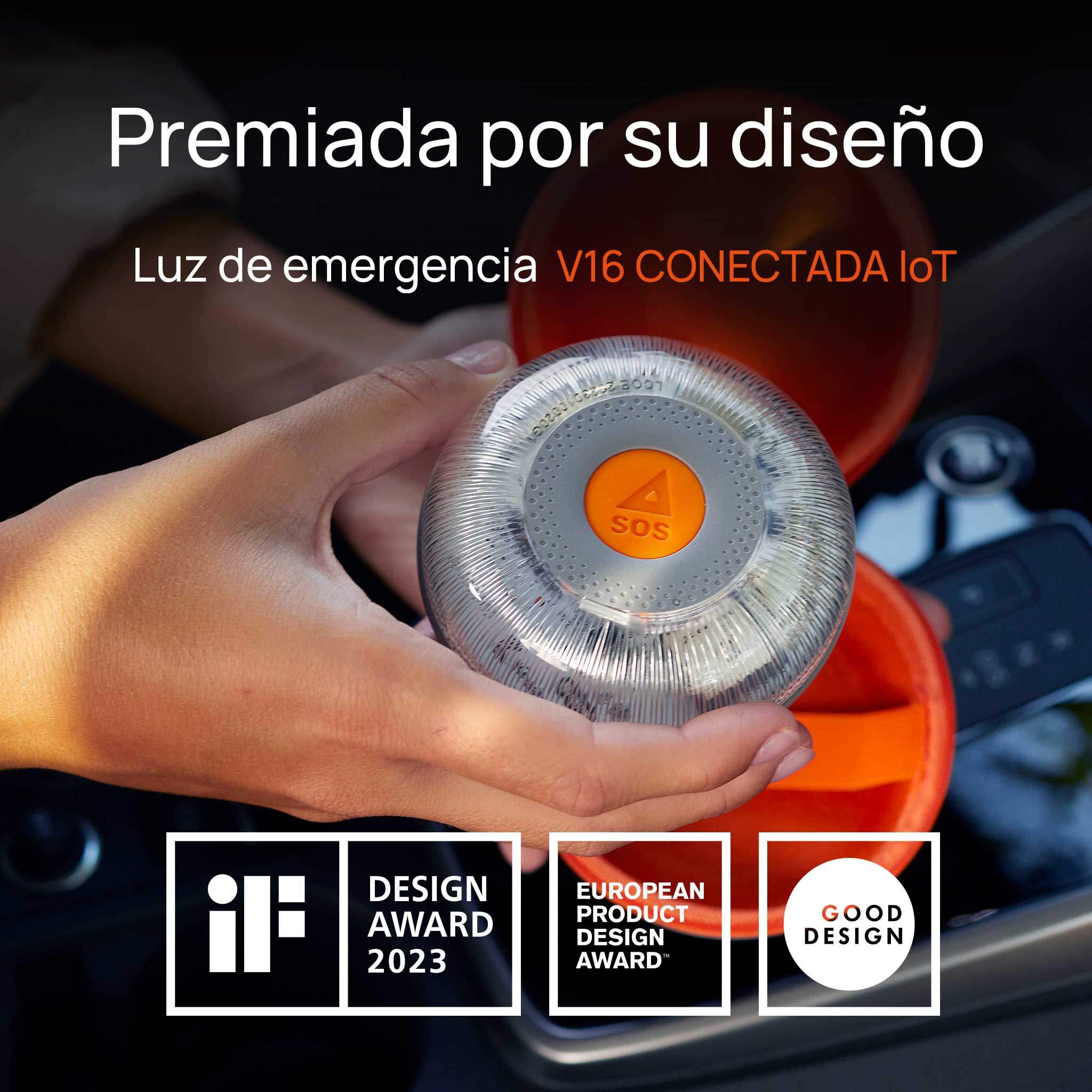 Baliza V16 Seguridad SOS IoT Conectada