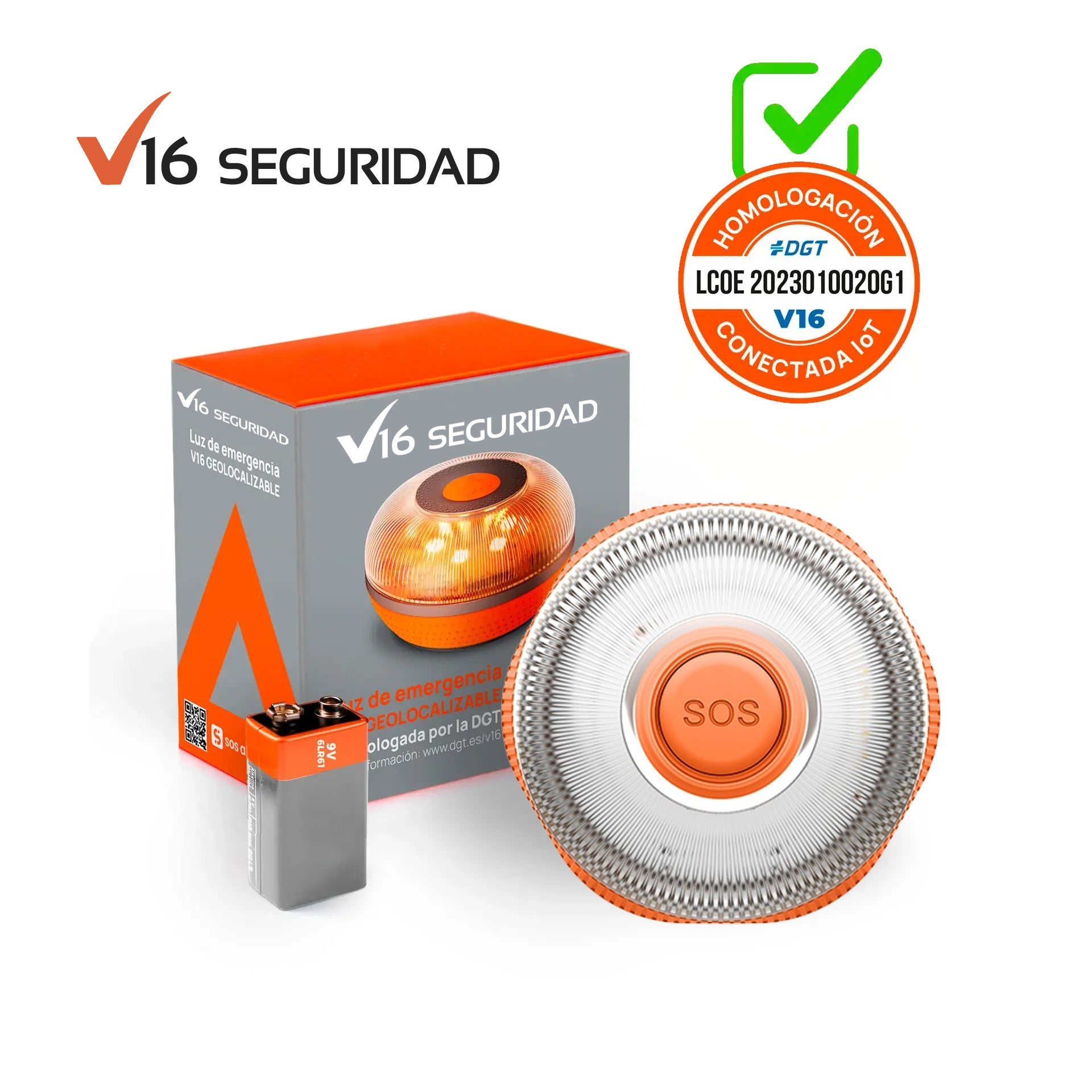 Baliza V16 Seguridad SOS IoT Conectada